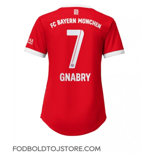 Bayern Munich Serge Gnabry #7 Hjemmebanetrøje Dame 2022-23 Kortærmet